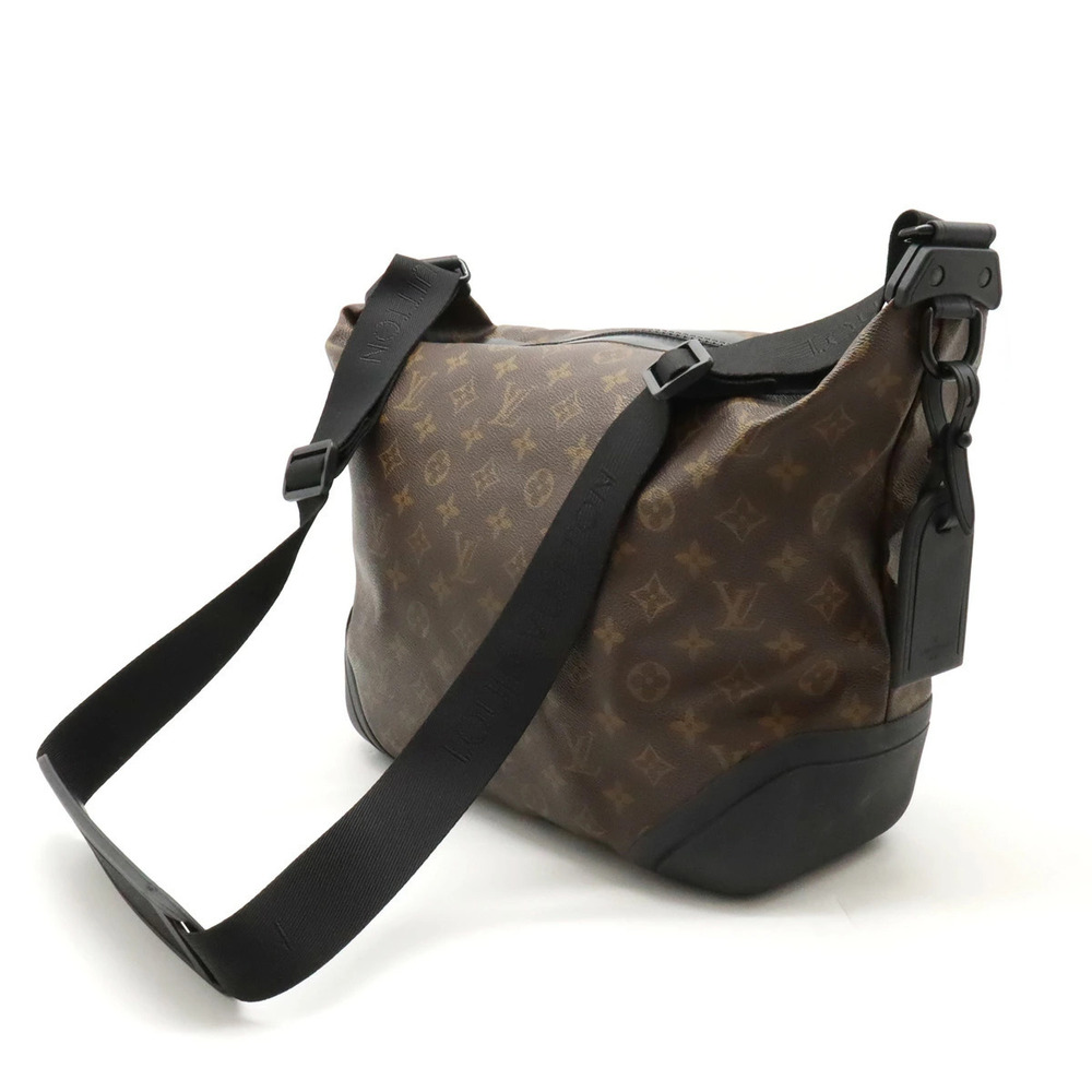 Louis Vuitton Crossbody Black Waterproof Messenger Bag Black